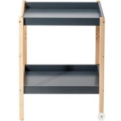 Table à Langer Margot En Bois Hybride Anthracite -Bébé Rêves Promos Magasin table a langer margot en bois hybride anthracite 3