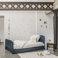 Table De Chevet Opéra Bleu Prestige -Bébé Rêves Promos Magasin table de chevet opera bleu prestige 3