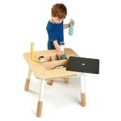 Tender Leaf Table Enfant En Bois Forêt -Bébé Rêves Promos Magasin table enfant en bois foret 3