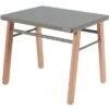Table Enfant En Bois Gabriel Hybride Laquée Gris