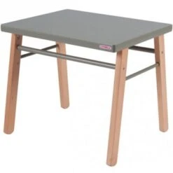 Table Enfant En Bois Gabriel Hybride Laquée Gris