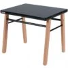 Table Enfant En Bois Gabriel Hybride Laquée Noir