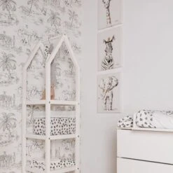 Childhome Tableau éléphant (30 X 40 Cm) -Bébé Rêves Promos Magasin tableau elephant 30 x 40 cm 6