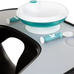 Childhome Tablette De Repas Amovible + Protection Pour Chaise Haute Evolu 2 Ou Evolu One.80° Noir -Bébé Rêves Promos Magasin tablette de repas amovible protection pour chaise haute evolu 2 ou evolu one 80 noir 5