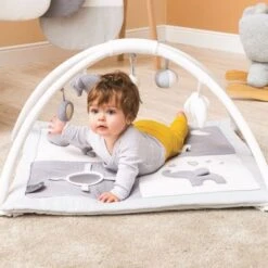 NATTOU Tapis D'éveil Avec Arches Tembo -Bébé Rêves Promos Magasin tapis d eveil avec arches tembo 3