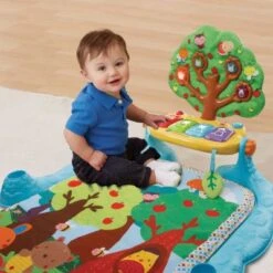 VTech Tapis D'éveil Musical Jardin Enchanté Des P'tits Copains -Bébé Rêves Promos Magasin tapis d eveil musical jardin enchante des p tits copains 6