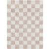 Lorena Canals Tapis Lavable Kitchen Tiles Rose (120 X 160 Cm)