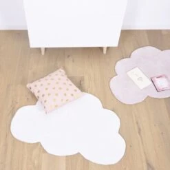 Tapis Nuage En Coton Blanc (67 X 100 Cm) -Bébé Rêves Promos Magasin tapis nuage en coton blanc 67 x 100 cm 9