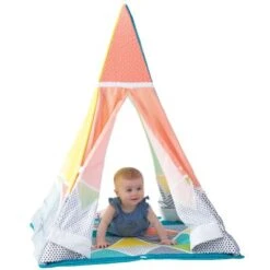 Infantino Tente Tipi Animaux évolutive Savane -Bébé Rêves Promos Magasin tente tipi animaux evolutive savane 3