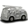 Tirelire Camion De Pompiers (métal Argenté)