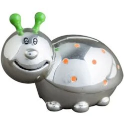 Tirelire Coccinelle Personnalisable (métal Argenté)