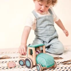 Lilliputiens Tracteur En Bois Rosalie La Vache -Bébé Rêves Promos Magasin tracteur en bois rosalie la vache 8