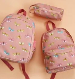 A Little Lovely Company Trousse Scolaire Papillons -Bébé Rêves Promos Magasin trousse scolaire papillons 5