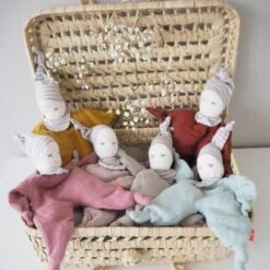 Valisette De Rangement En Osier (40 X 27 X 14 Cm) -Bébé Rêves Promos Magasin valisette de rangement en osier 40 x 27 x 14 cm 4