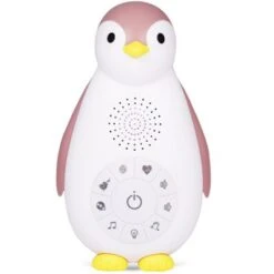 ZAZU Veilleuse Musicale Nomade Zoë Le Pingouin Rose