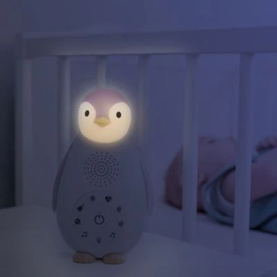 ZAZU Veilleuse Musicale Nomade Zoë Le Pingouin Rose 7 ZAZU Veilleuse Musicale Nomade Zoë Le Pingouin Rose – Image 7