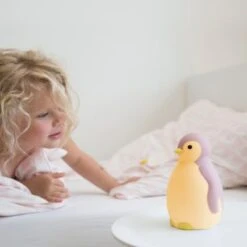 ZAZU Veilleuse Nomade Pam Le Pingouin Rose -Bébé Rêves Promos Magasin veilleuse nomade pam le pingouin rose 5