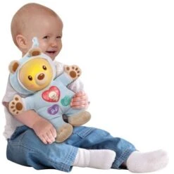 VTech Veilleuse Peluche Léon, Mon Lumi Ourson -Bébé Rêves Promos Magasin veilleuse peluche leon mon lumi ourson 3