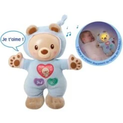 VTech Veilleuse Peluche Léon, Mon Lumi Ourson -Bébé Rêves Promos Magasin veilleuse peluche leon mon lumi ourson 5