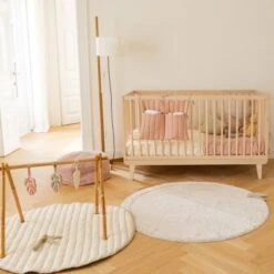 Lorena Canals Vide Poche à Suspendre Bamboo Nude (40 X 50 Cm) -Bébé Rêves Promos Magasin vide poche a suspendre bamboo nude 40 x 50 cm 5